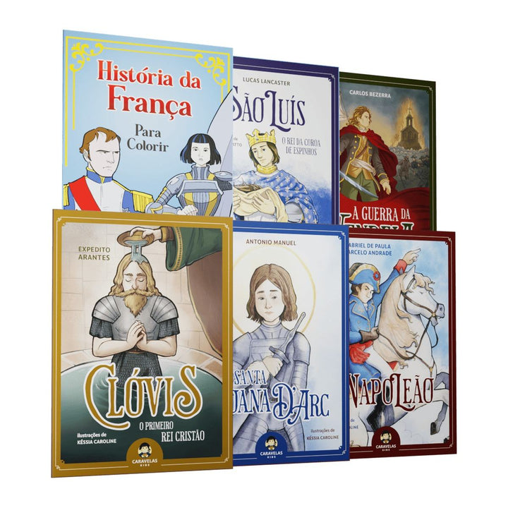 Combo Heróis da França (Caravelas Kids)